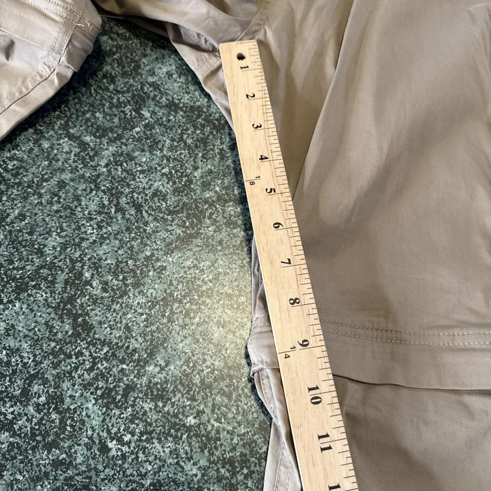 B.C. Clothing Co. Men's Tan Attached Belt Convertible Cargo‎ Pants Size 2XL/32
